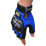 قفاز ركوب خارجي PRO-BIKER PRO01C للدراجات النارية، مضاد للسقوط، حماية أمان، نصف إصبع، M, L, XL, XXL