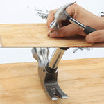 MYTEC Mini Multi-Functional Hammer Hardware Tools Home Escape Claw Hammer, Style: Electroplated Version, Electroplated Version, Polished  Version, Mini  Version