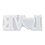 قوالب سيليكون لحروف راتنج كريستالي DIY، قالب حرفي مضاد للحروف MD3300_LOVE، MD3301_HOME، MD3302_Family، قالب حرفي إيجابي MD3313_LOVE، MD3314_HOME، MD3315_FAMILY