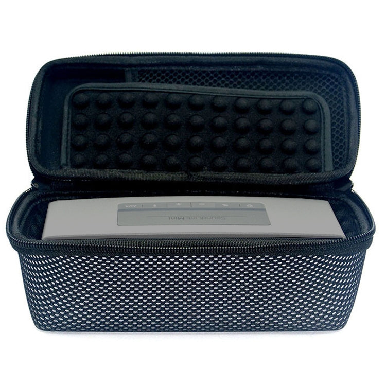 غطاء واقي لمكبر صوت بلوتوث حقيبة حمل EVA لمكبر صوت Bose SoundLink Mini 1 / 2، حقيبة حمل باللون الأسود