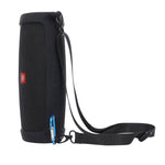 غطاء سيليكون واقي محمول لمكبر صوت بلوتوث JBL Charge 4 مع حزام كتف ومشبك، وردي، أحمر، أزرق، أسود، رمادي فضي، برتقالي، أخضر نعناعي، أزرق بحري