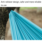 Outdoor Hammock Camping Nylon Single Swing, Random Color Delivery, 0.9x2.45m Random Color