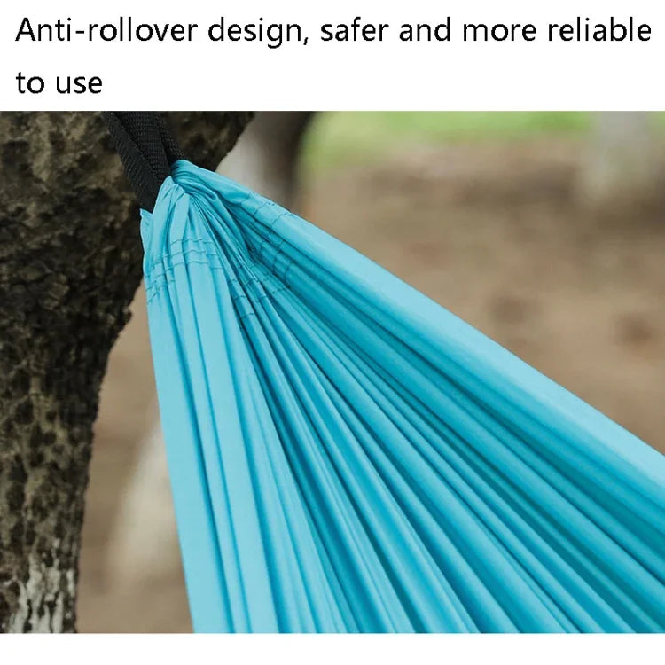 Outdoor Hammock Camping Nylon Single Swing, Random Color Delivery, 0.9x2.45m Random Color