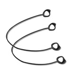 3 قطع حبل سيليكون مضاد للضياع لسماعات بلوتوث رياضية لسماعات Samsung GALAXY Buds 1 / 2، أسود، أبيض، أحمر، أزرق