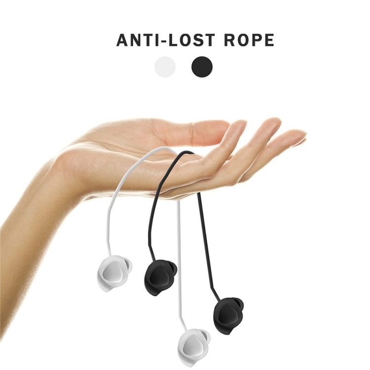 3 قطع حبل سيليكون مضاد للضياع لسماعات بلوتوث رياضية لسماعات Samsung GALAXY Buds 1 / 2، أسود، أبيض، أحمر، أزرق