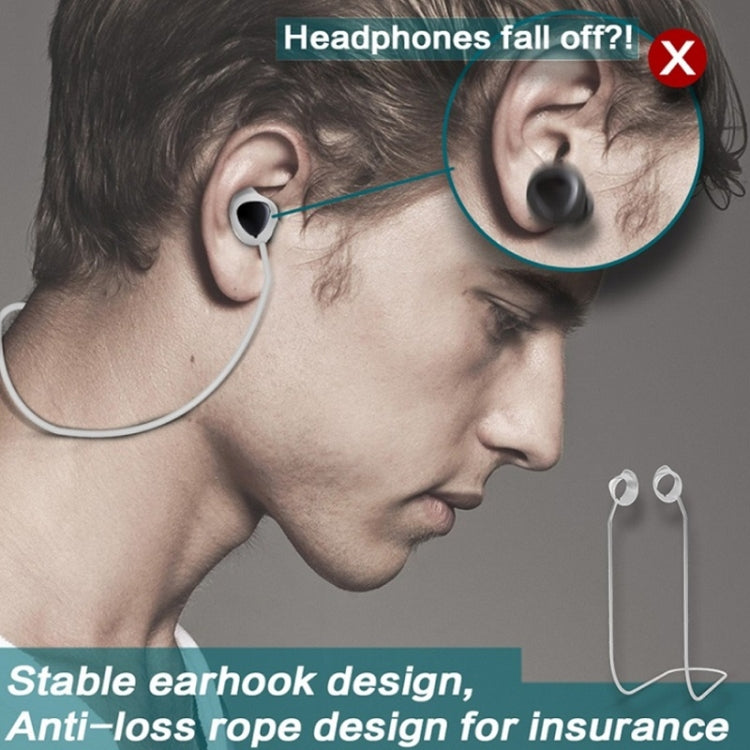 3 قطع حبل سيليكون مضاد للضياع لسماعات بلوتوث رياضية لسماعات Samsung GALAXY Buds 1 / 2، أسود، أبيض، أحمر، أزرق