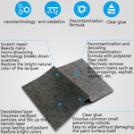 Car Scratch Repair Nano Cloth Repair Spray Paint Cloth Remover Scratch Wax, Nano Cloth