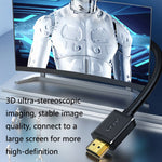 كابل عرض فيديو كمبيوتر HDMI عالي الدقة 4K من Jasoz بنواة نحاسية خالية من الأكسجين، طول الكابل: 0.5م، 1م، 1.5م، 2م، 3م، 5م، 8م، 10م، 12م، 15م، 20م