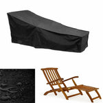 Outdoor Beach Chair Dustproof And Waterproof Cover Rocking Chair Furniture Protective Cover, 200x40x85cm, 200x68x70cm, 210x75x80cm
