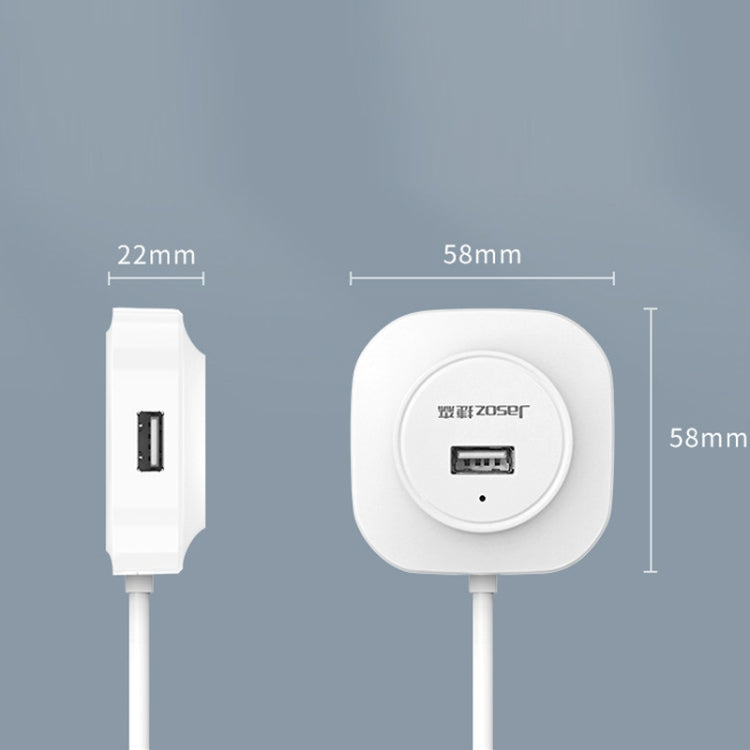 محطة إرساء USB2.0 عالية السرعة من Jasoz بأربعة منافذ 1 إلى 4، أسود 0.3م، أسود 0.5م، أسود 1.2م، أبيض 0.3م، أبيض 0.5م، أبيض 1.2م