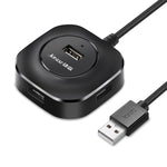 محطة إرساء USB2.0 عالية السرعة من Jasoz بأربعة منافذ 1 إلى 4، أسود 0.3م، أسود 0.5م، أسود 1.2م، أبيض 0.3م، أبيض 0.5م، أبيض 1.2م
