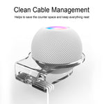 حامل أكريليك جداري / مكتبي لمكبر صوت Apple HomePod Mini، لموديل Apple HomePod Mini