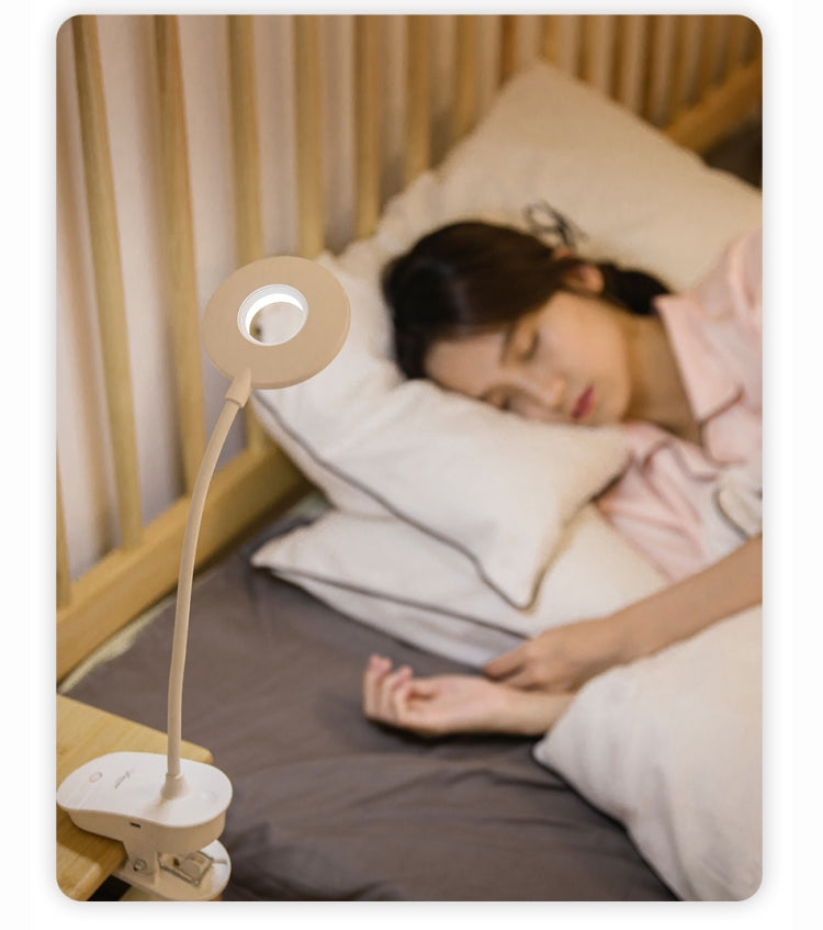 مصباح مكتب بمشبك YAGE YG-8102 2 واط 18 مصباح LED مع مفتاح لمس وتعتيم بثلاث مستويات، ضوء LED لحماية العين