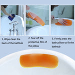 T5 PU Foam Sponge Bathtub Pillow Hotel Bath Head Pillow, Bath Head Pillow