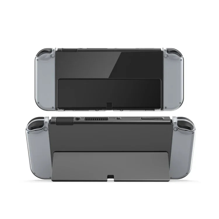 DOBE غطاء حماية شفاف كريستالي من TPU لمقبض لعبة لجهاز Switch OLED، TNS-1133C