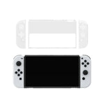 DOBE غطاء حماية شفاف كريستالي من TPU لمقبض لعبة لجهاز Switch OLED، TNS-1133C