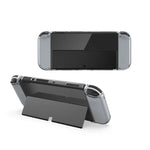 DOBE غطاء حماية شفاف كريستالي من TPU لمقبض لعبة لجهاز Switch OLED، TNS-1133C
