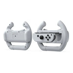 DOBE مقابض يسرى ويمينية لعجلة القيادة لجهاز Switch OLED / Switch، المواصفات: أبيض (2 قطع/حزمة)، أسود (2 قطع/حزمة)، أحمر + أزرق (2 قطع/حزمة)