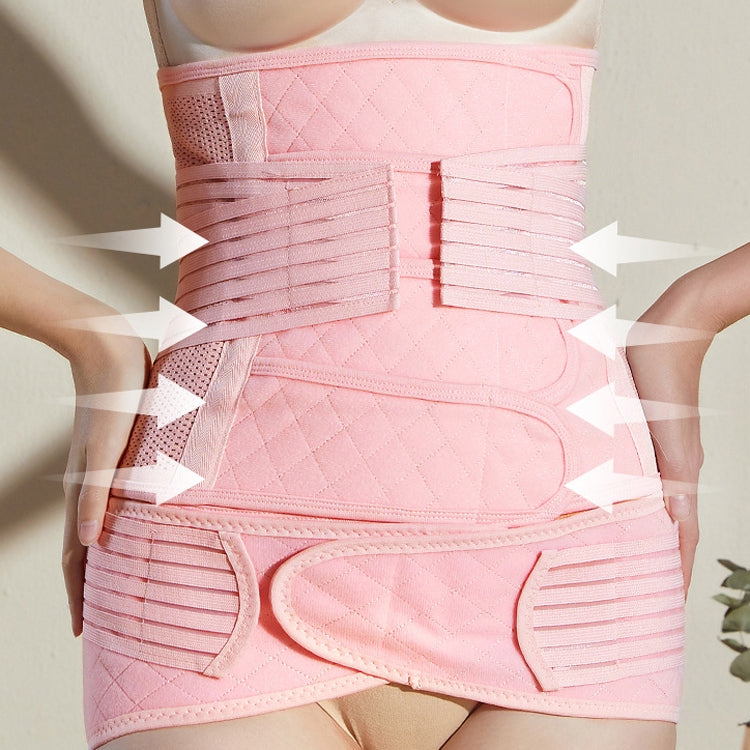 حزام مشد للبطن بعد الولادة يمكن ارتداؤه حزام بطن مطاطي لجميع الفصول، M، L، XL، XXL