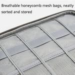 Baona BN-B005 Multi-Function Digital Storage Bag Hard Disk U Disk Earphone Storage Bag, Gray, Black