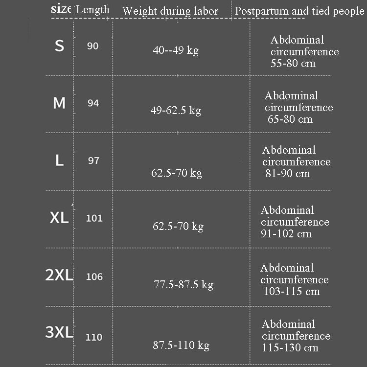 طقم أحزمة بطن بعد الولادة حزام بطن مهوي للحوامل، S، M، L، XL، XXL