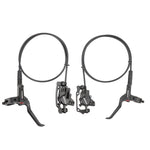 Meroca M800 Bicycle Brake Mountain Bike Universal Bilateral Brake Oil Pressure Disc Brake, Style:, 1 Pair Oil Brakes, 1 Pair Oil Brakes + 1 Pair Disc Brakes, Right Front 800mm, Left Back 1400mm, Right Front 800mm + Disc Brake                           ...