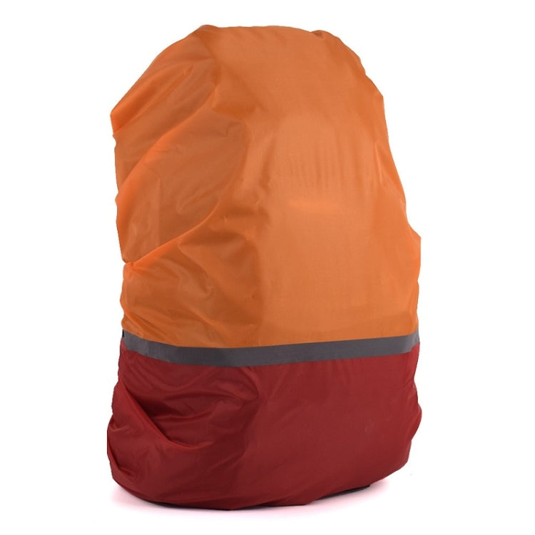 غطاء مطر مضيء ملون للحقائب الخارجية للتسلق، 2 قطع، S 18-30L، M 30-40L، L 45-55L، XL 58-70L
