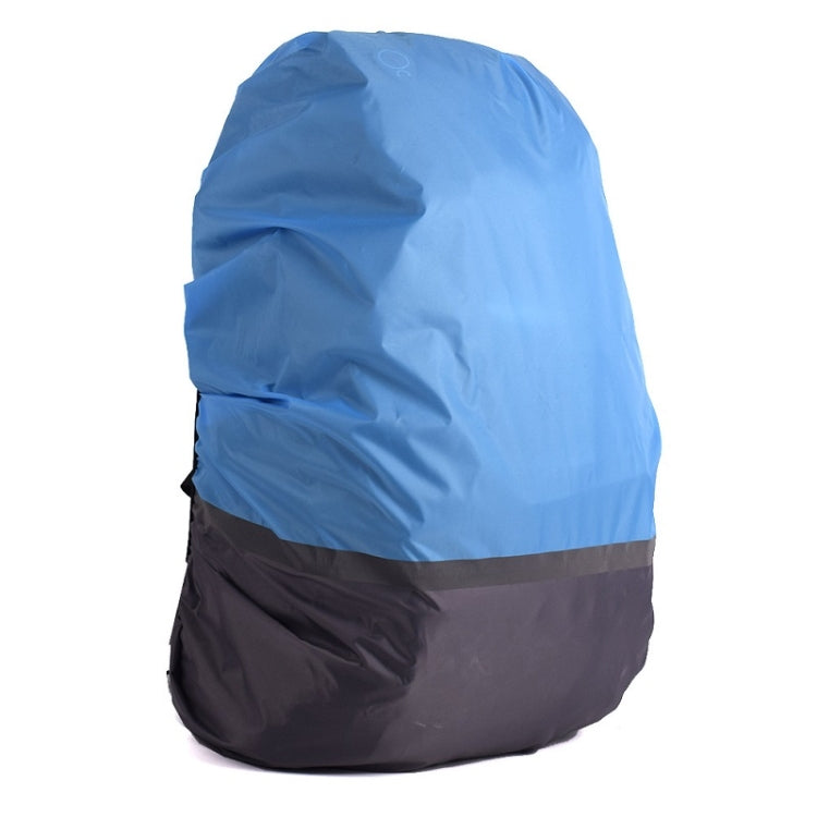غطاء مطر مضيء ملون للحقائب الخارجية للتسلق، 2 قطع، S 18-30L، M 30-40L، L 45-55L، XL 58-70L
