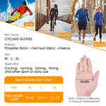 قفازات تزلج دافئة من الصوف لفصل الشتاء WEST BIKING YP0211220، سيليكون مضاد للانزلاق، قفازات ركوب، M, L, XL