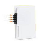موزع USB عالي السرعة DOBE TP5-0576 مع محول تمديد لنقل البيانات لجهاز PS5، TP5-0576