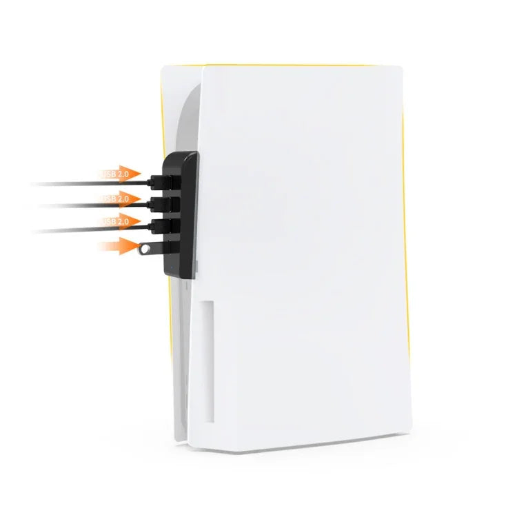 موزع USB عالي السرعة DOBE TP5-0576 مع محول تمديد لنقل البيانات لجهاز PS5، TP5-0576