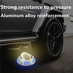 مصباح أرضي شمسي خارجي دوار للحديقة، المواصفات:، 12 LED ضوء أبيض + أزرق (هيكل ألمنيوم)، 12 LED ضوء دافئ + أزرق (هيكل ألمنيوم)، 12 LED ضوء أبيض + ملون (هيكل ألمنيوم)، 12 LED ضوء دافئ + ملون (هيكل ألمنيوم)
