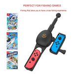 ملحقات مقبض لعبة لصنارة الصيد لجهاز Nintendo Switch من JYS NS192، NS192