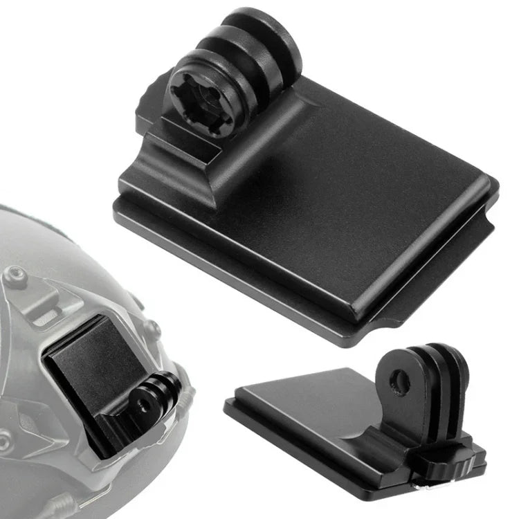 محول تثبيت قاعدة خوذة للصيد CS NVG لحامل GoPro HERO9 Black / HERO8 Black /7 /6 /5 /5 Session /4 Session /4 /3+ /3 /2 /1، DJI Osmo Action، Xiaoyi وكاميرات الحركة الأخرى، نسخة مطورة، نسخة كلاسيكية