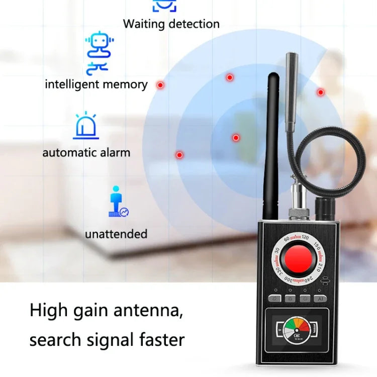 كاشف إشارة K88 مضاد للسرقة، كاشف مسح GPS مضاد للتتبع، كاشف كاميرا دفاعي، K88