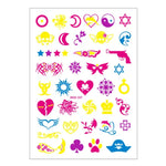 10 قطع ملصقات وشم أذرع مزهرة فلورية مقاومة للماء، DKCS010, DKCS017, DKCS019, DKCS022, DKCS025, DKCS028, DKCS032, DKCS033, DKCS034, DKCS036, DKCS037, DKCS042