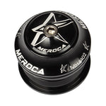 MEROCA Bearing Bowl Mountain Tower 44mm Built-In Straight Tube Bowl, Black, Red, Blue, Green, Purple, Gold