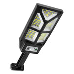 مصباح حائط خارجي شمسي بمستشعر حركة جسم الإنسان للحديقة والسياج، موديل TG-TY100، 196 LED