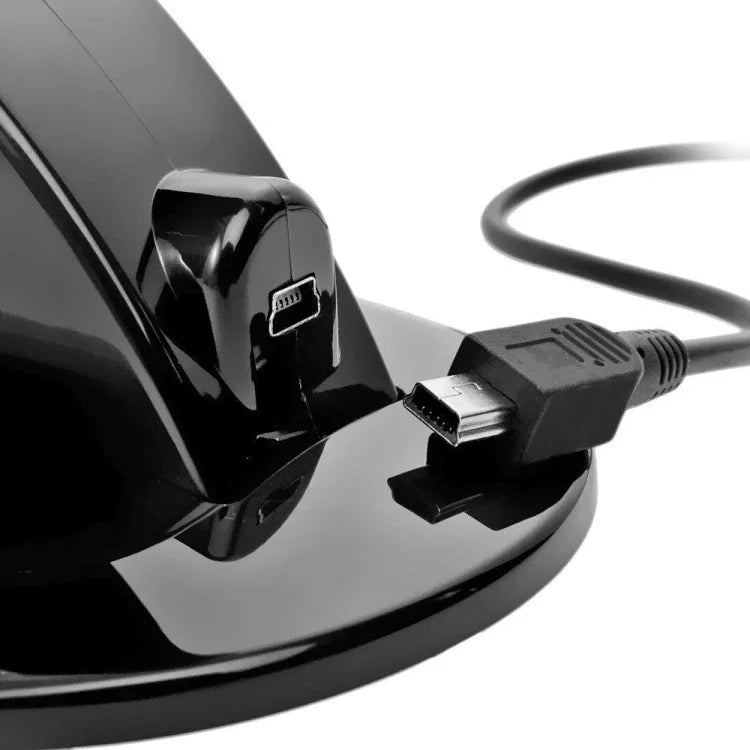 قاعدة شحن وحدة تحكم LED مزدوجة USB لمحطة شحن PS4 لجهاز سوني بلايستيشن 4 PS4 / PS4 Pro / PS4 Slim، لجهاز PS4 / PS4 Pro / PS4 Slim