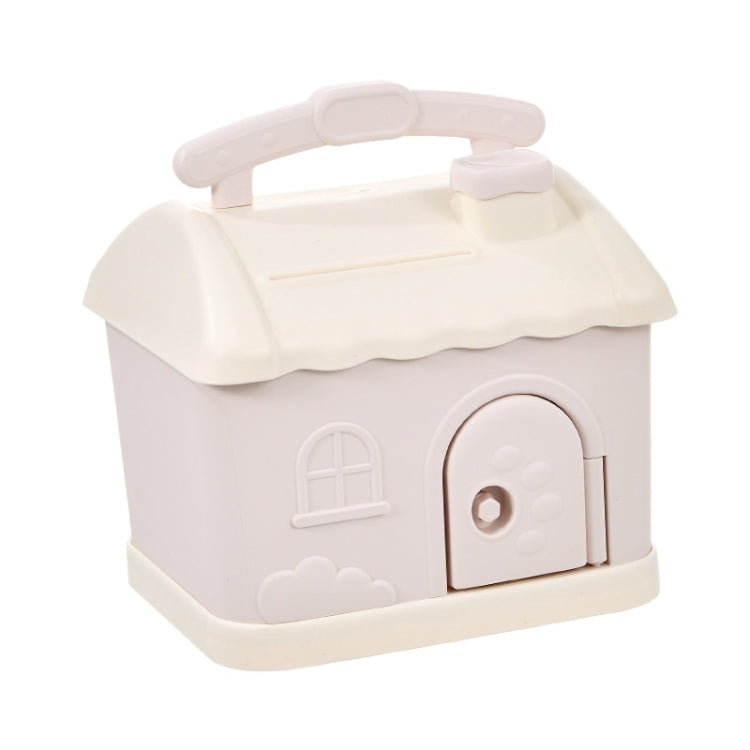 Children Cartoon Desired Storage Piggy Bank, Small House Blue, Small House Pink