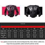 GHOST RACING F060 Motorcycle Armor Suit Riding Protective Gear Chest Protector Elbow Pad Fall Protection Suit, S, M, L, XL, XXL, XXXL