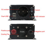 LCD Smart Home Car Inverter 12V To 220V Power Converter, 1500W, 2000W, 2600W, 3000W