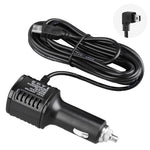 H519 Car Charger Driving Recorder Power Cord Dual USB With Display Charging Line, Specification:, Mini Straight, Mini Right Elbow