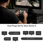 طقم حماية ضد الغبار لجهاز XBOX Series S/X، سدادة غبار، النمط: الإصدار العادي، الإصدار الفاخر