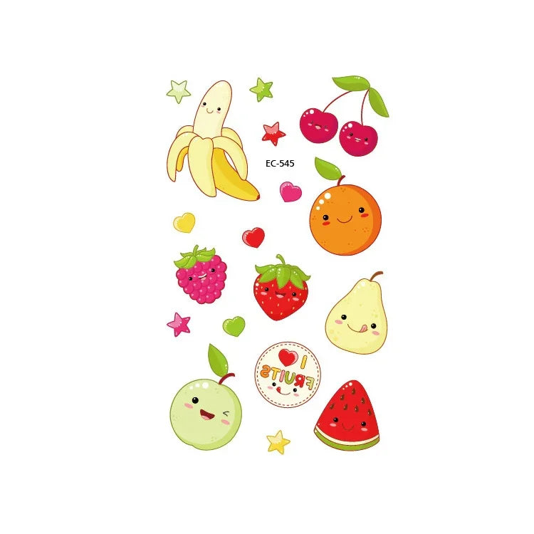 20 قطعة ملصقات وشم مقاومة للماء برسومات فواكه وخضروات ونباتات للأطفال، EC-531، EC-532، EC-533، EC-534، EC-535، EC-536، EC-537، EC-538، EC-539، EC-540، EC-541، EC-542، EC-543، EC-544، EC-545، EC-546، EC-547، EC-548، EC-549، EC-550، EC-551، EC-552