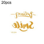20 قطعة ملصقات وشم عرس مقاومة للماء بطباعة ساخنة لحفلة العزوبية، VC-204، VC-205، VC-206، VC-207، VC-208، VC-209، VC-210، VC-211، VC-212، VC-213، VC-214، VC-215، VC-216، VC-217، VC-218، VC-227، VC-228، VC-229، VC-230، VC-231، VC-232، VC-233