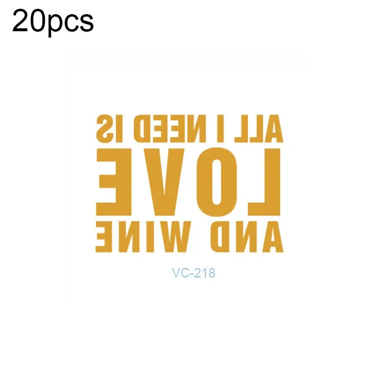 20 قطعة ملصقات وشم عرس مقاومة للماء بطباعة ساخنة لحفلة العزوبية، VC-204، VC-205، VC-206، VC-207، VC-208، VC-209، VC-210، VC-211، VC-212، VC-213، VC-214، VC-215، VC-216، VC-217، VC-218، VC-227، VC-228، VC-229، VC-230، VC-231، VC-232، VC-233