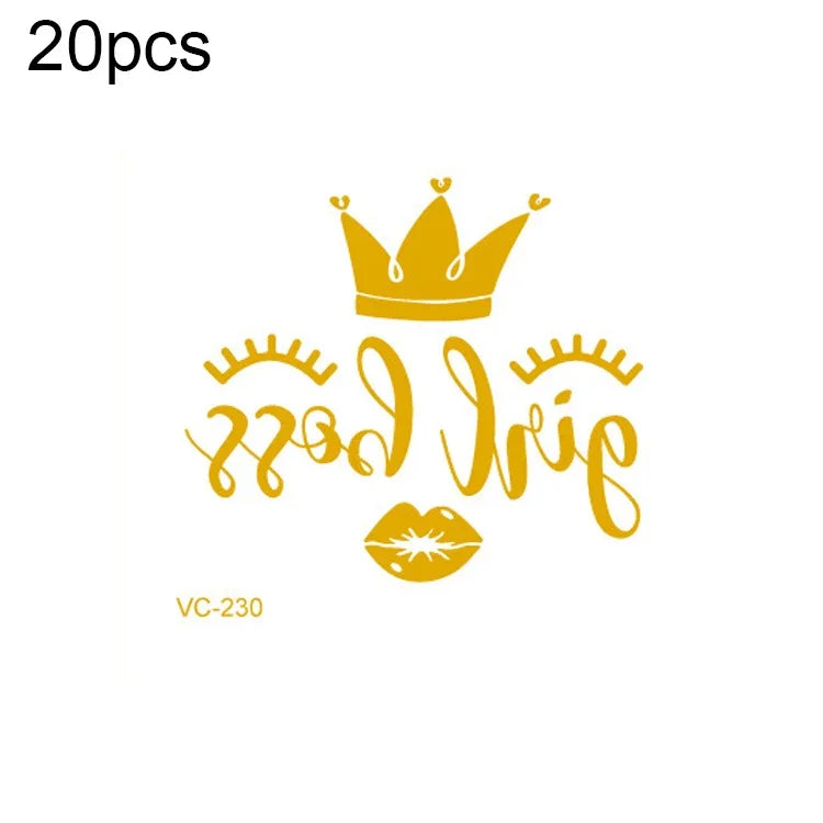 20 قطعة ملصقات وشم عرس مقاومة للماء بطباعة ساخنة لحفلة العزوبية، VC-204، VC-205، VC-206، VC-207، VC-208، VC-209، VC-210، VC-211، VC-212، VC-213، VC-214، VC-215، VC-216، VC-217، VC-218، VC-227، VC-228، VC-229، VC-230، VC-231، VC-232، VC-233