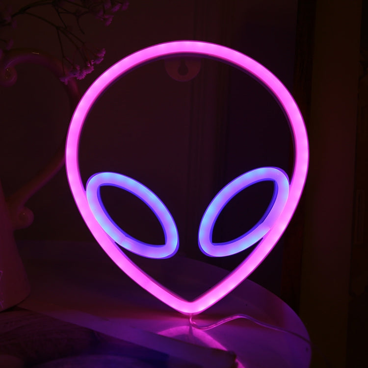 ضوء نيون زخرفي مخصص LED، ضوء تصميم، صندوق بطارية USB، غرض مزدوج، المواصفات: كائن فضائي، كوكب