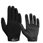 قفازات WEST BIKING YP0211223 كاملة الأصابع لركوب الدراجات بامتصاص الصدمات غير قابلة للانزلاق مع شاشة لمس، M، L، XL